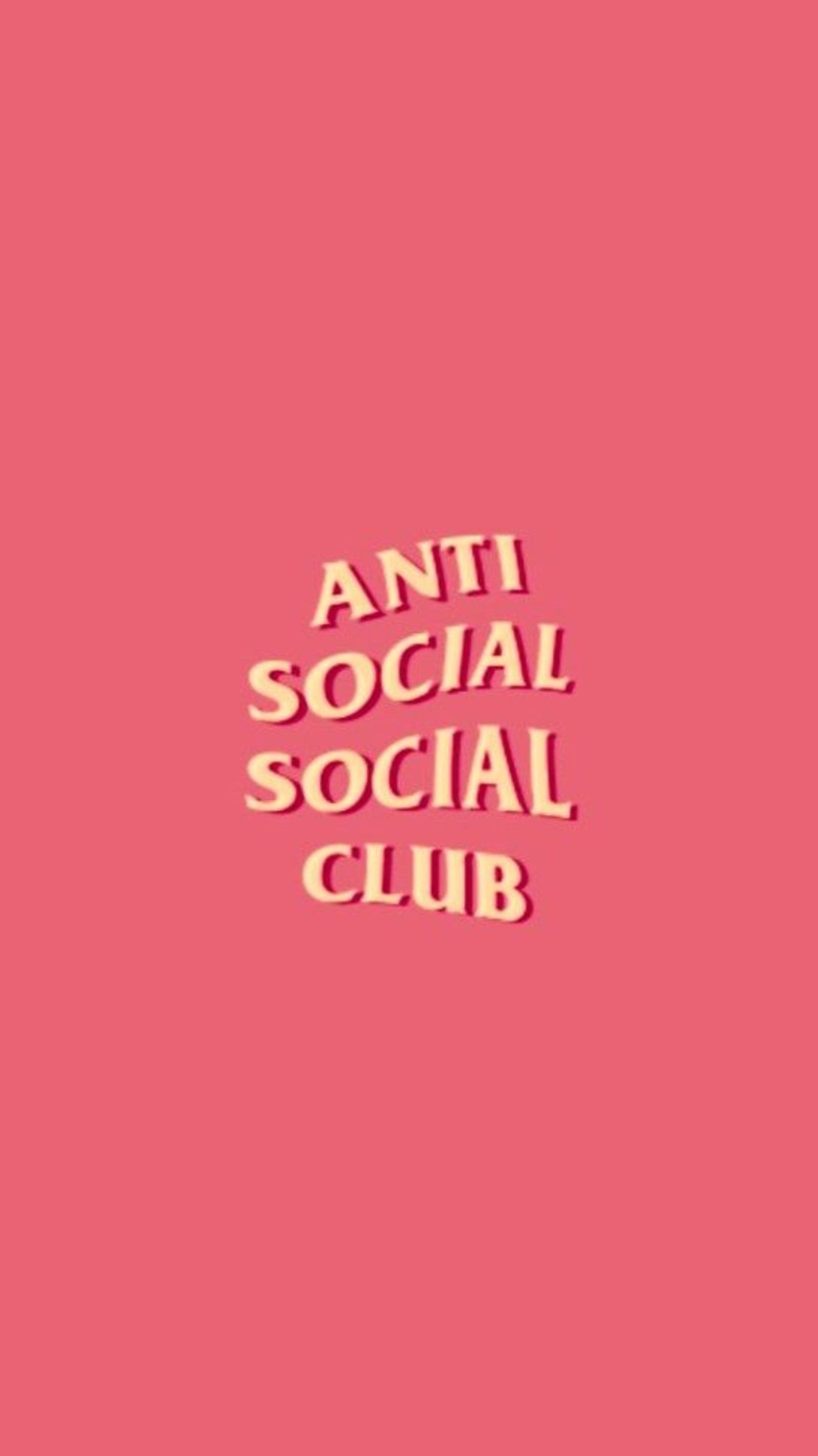 Anti Social Wallpaper On