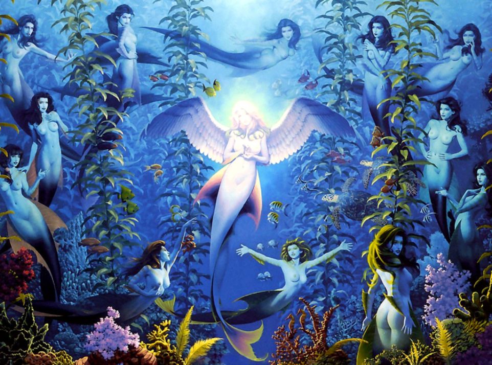 Animated Wallpaper Mermaid Wallpapers Style 962x714