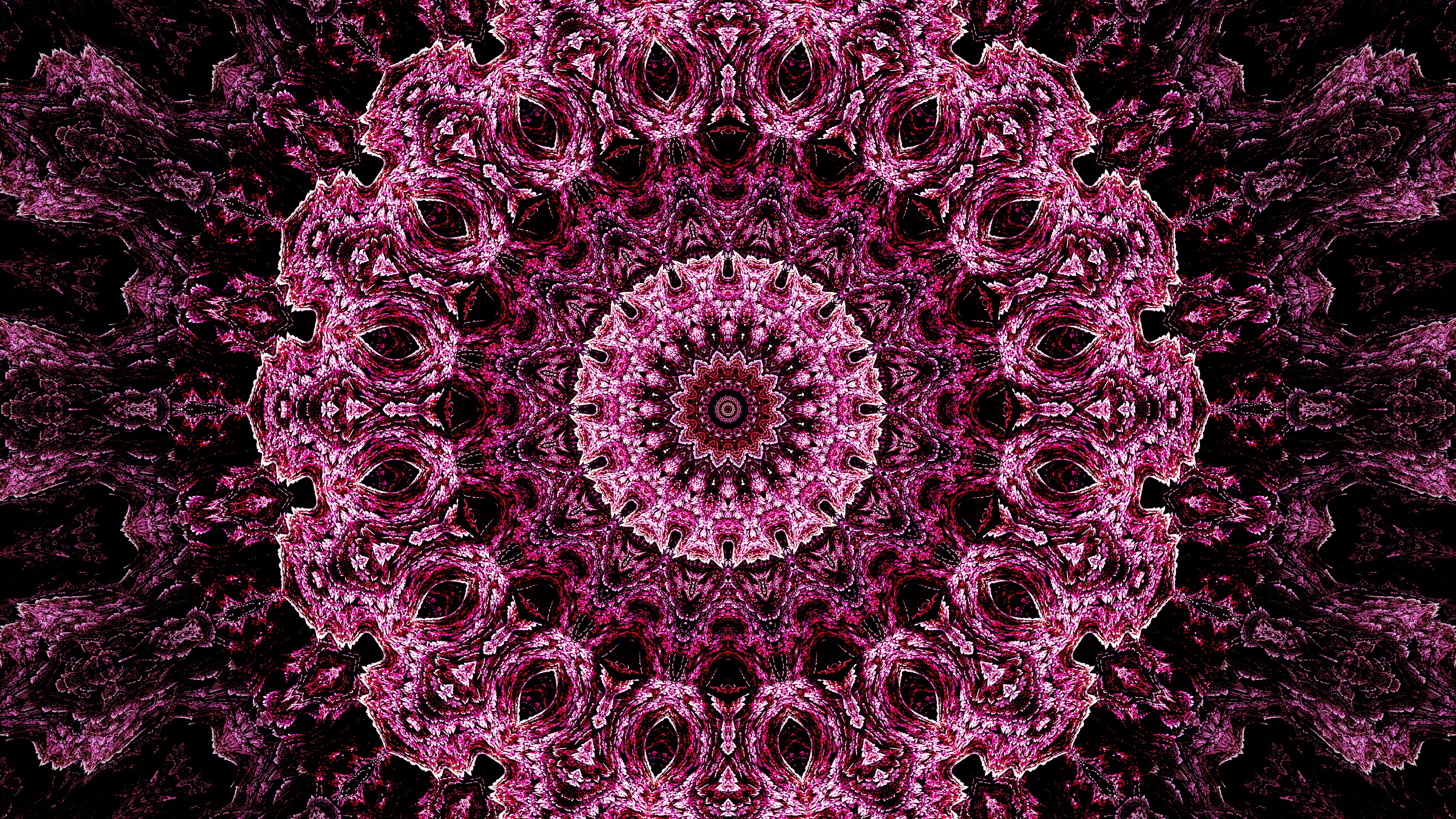 Wallpaper Mandala Pattern Kaleidoscope