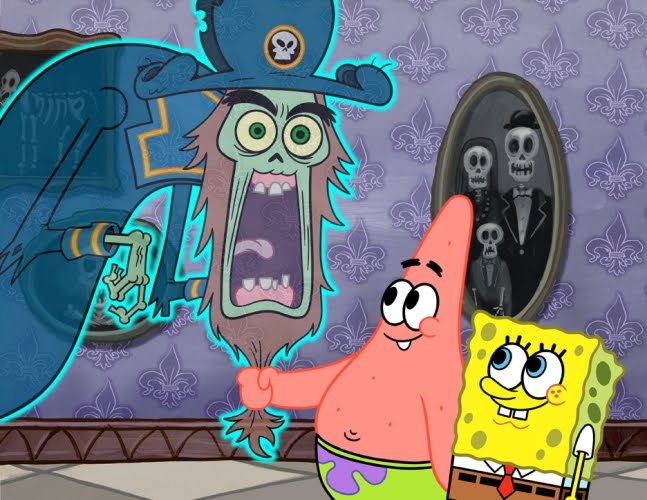 Spongebob Halloween Episode Ghost Image