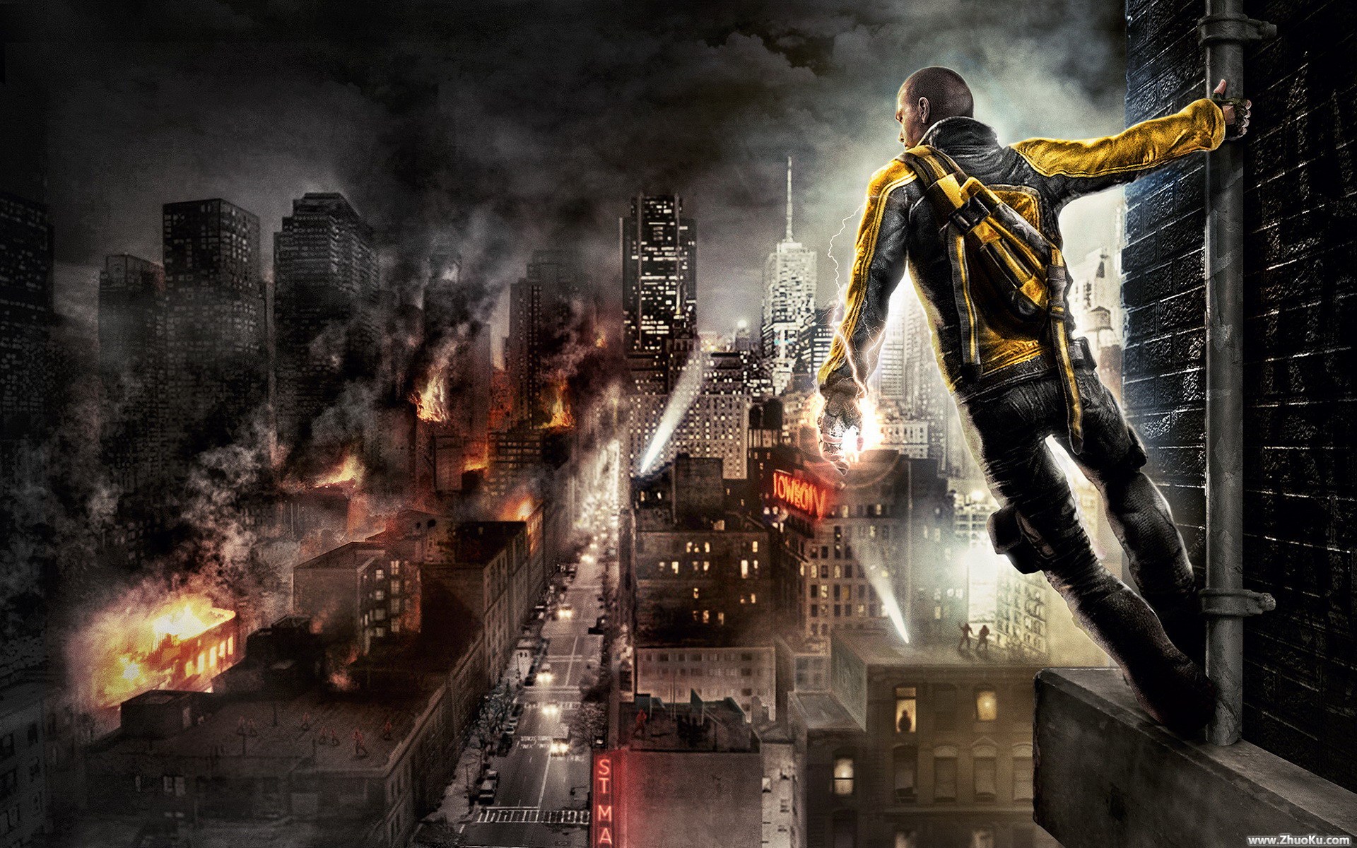 video game Infamous wallpaper video game Infamous picture
