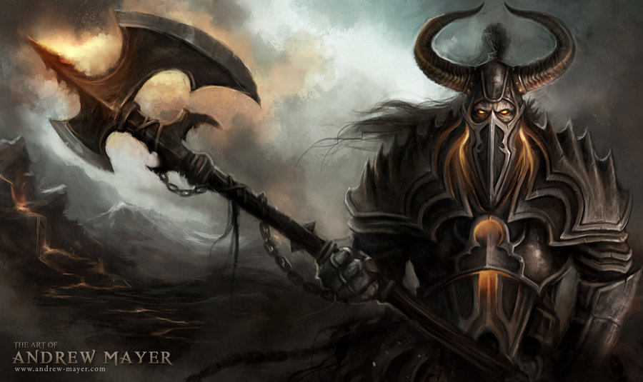 Dark Warrior By Andimayer