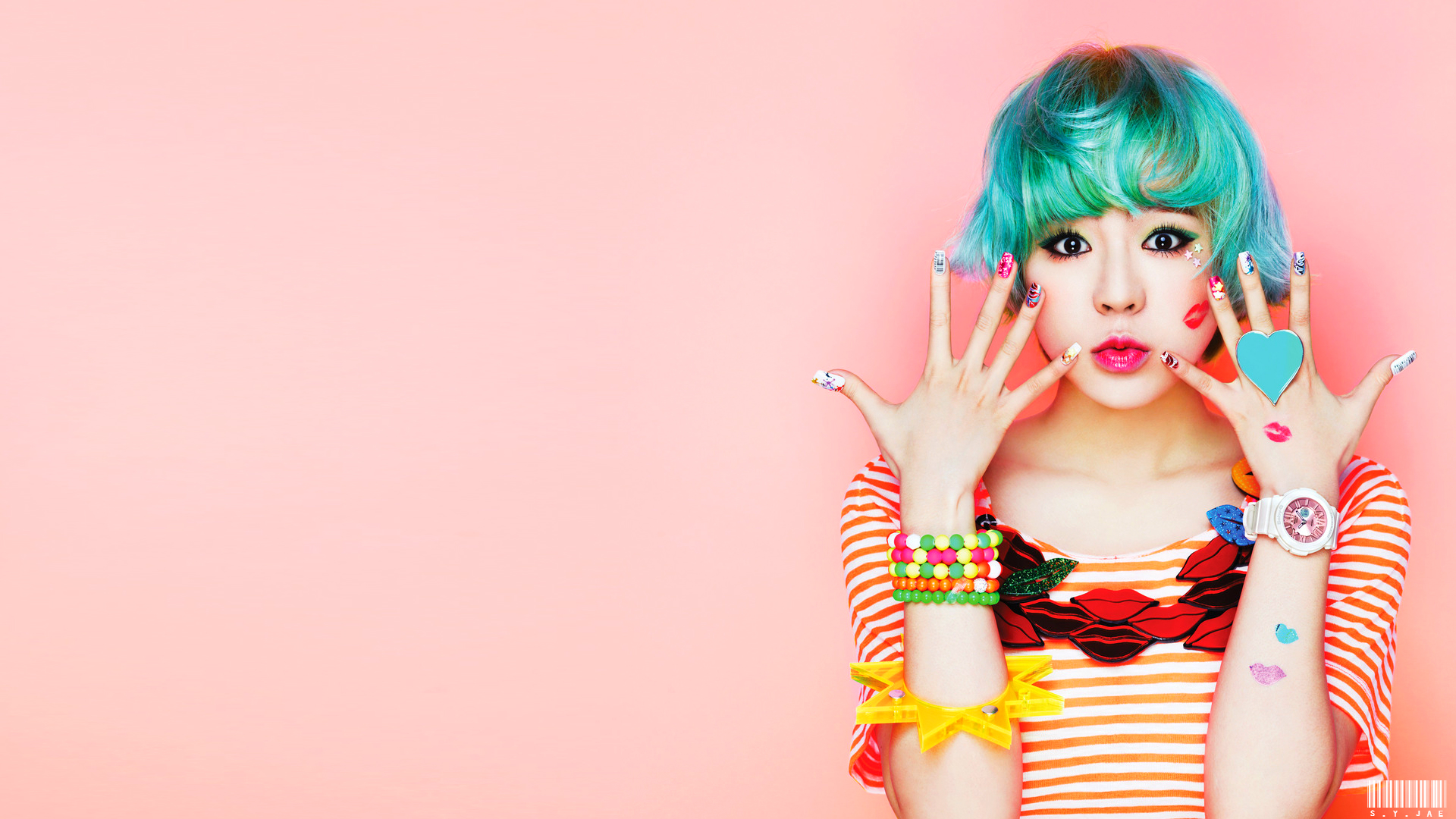Sunny Kiss Me Baby G Wallpaper X By