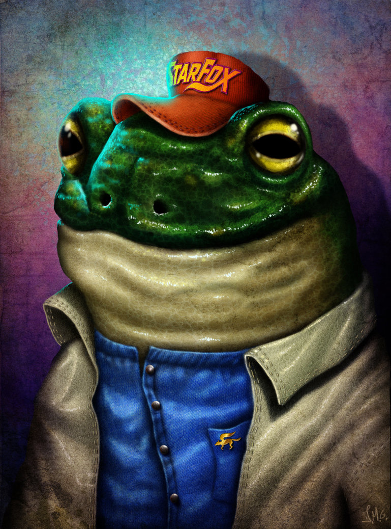 Slippy The Star Toad By Dogsfather