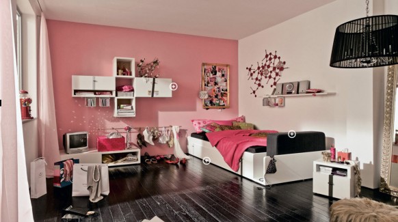 Pink Wallpaper Cool and Trendy Teen Room Design Ideas Cool and Trendy
