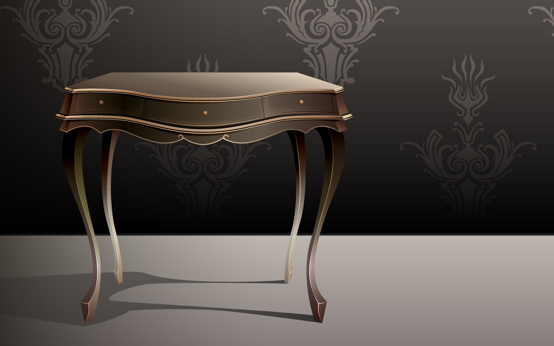 Vintage Table Wallpaper