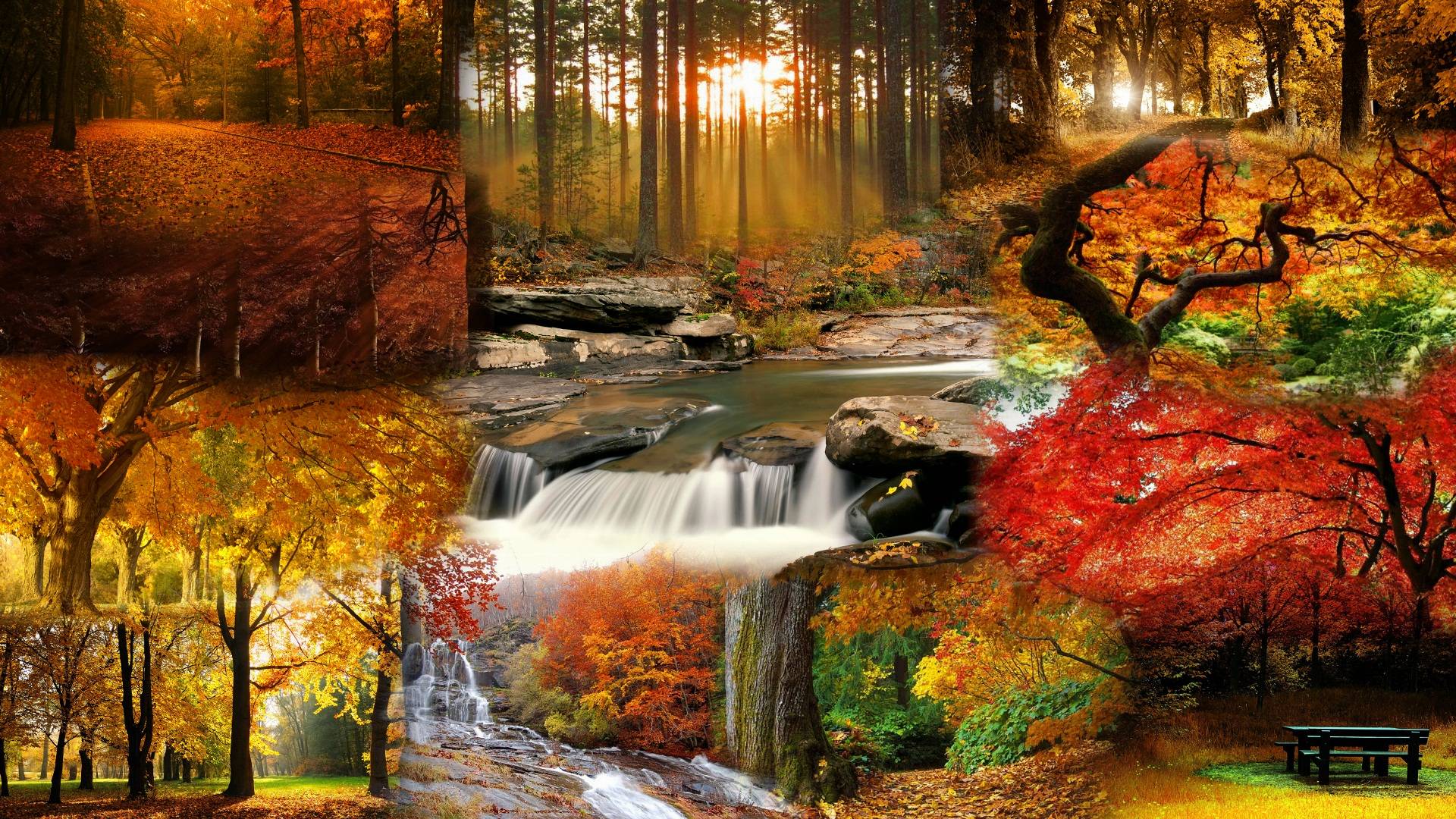 Beautiful Fall Landscape Wallpaper Tera