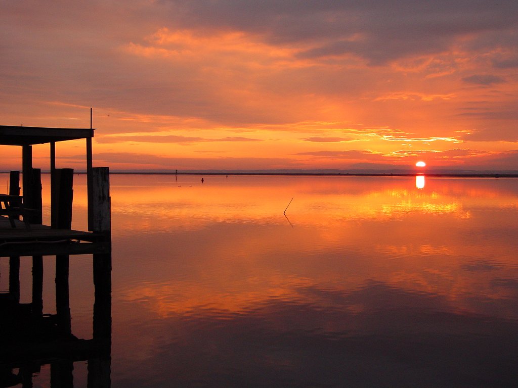 Sunset on the chesapeake bay by wabbytwax on deviantART