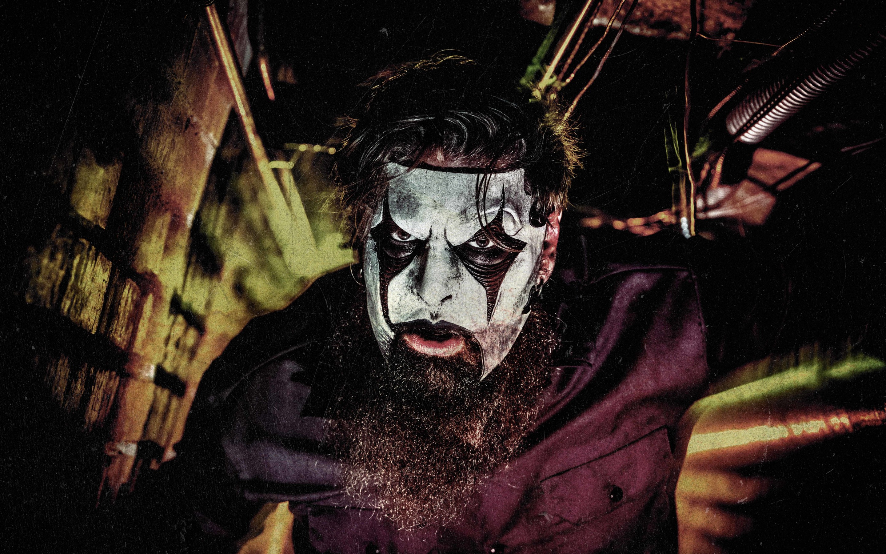 James Root Slipknot Guitarist Mask Make Up Stock Photos