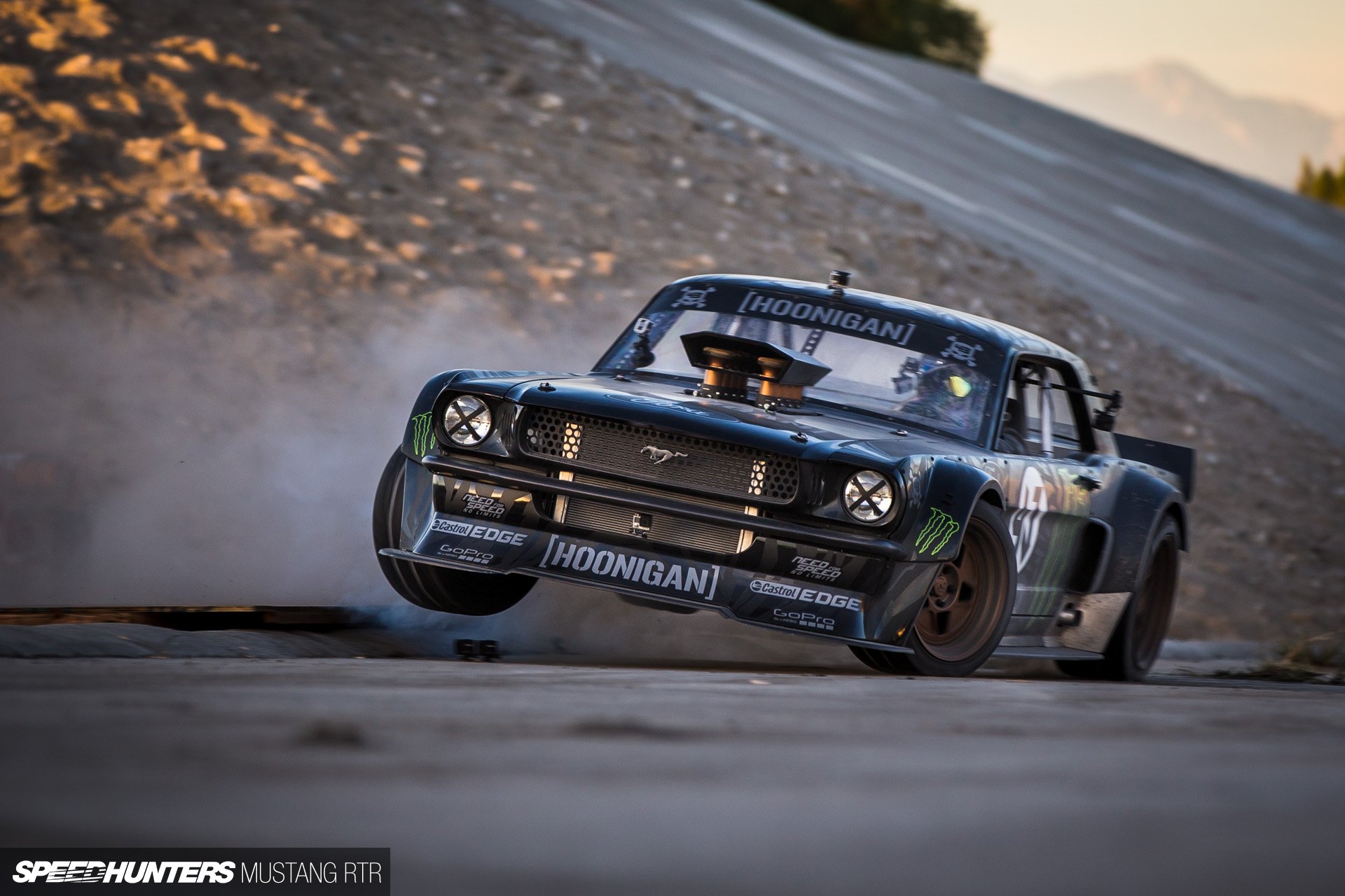 Mustang Drift Race Racing Hot Rod Rods Monster Wallpaper Background