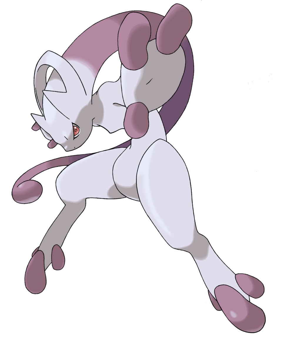 Mewtwo 2nd Form By Revenantanime