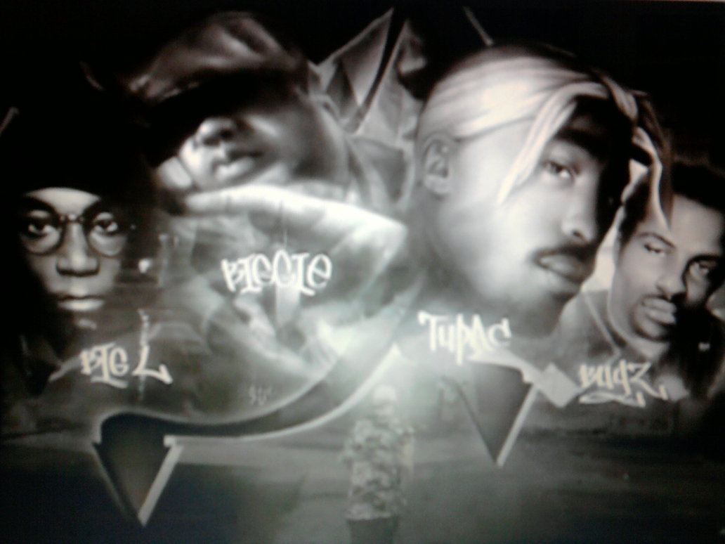 Tupac And Biggie Wallpaper Biggie and 2pac by josh851 1032x774