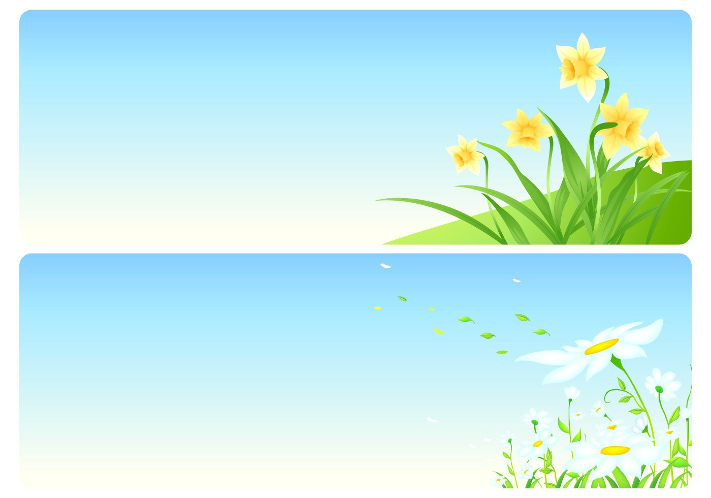 Floral Spring Vector Wallpaper Pack Art Stock