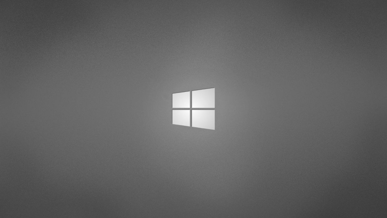 Minimalistic Gray Grey Operating Systems Windows Logo