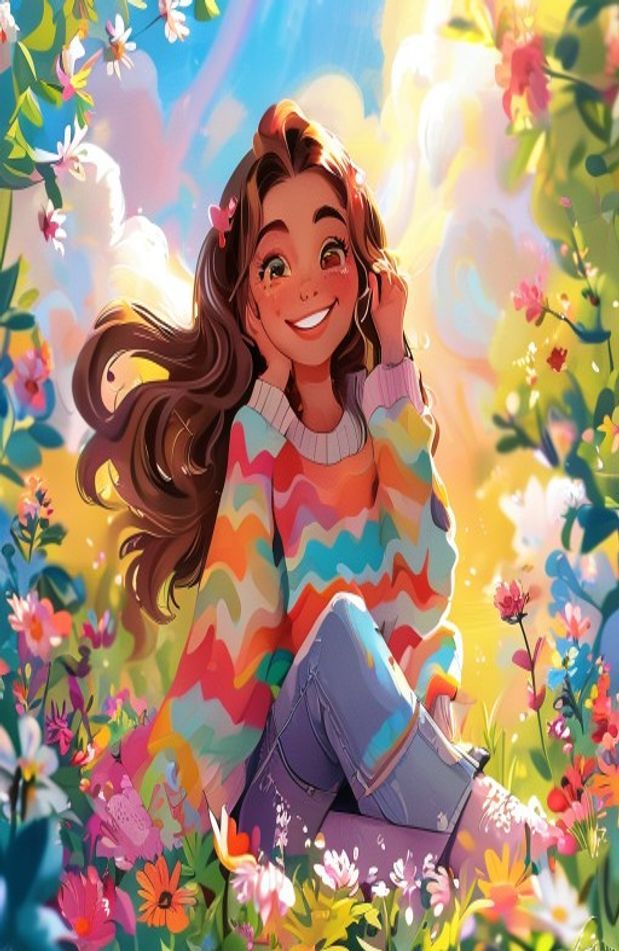 Cute Teen Girl Wallpaper
