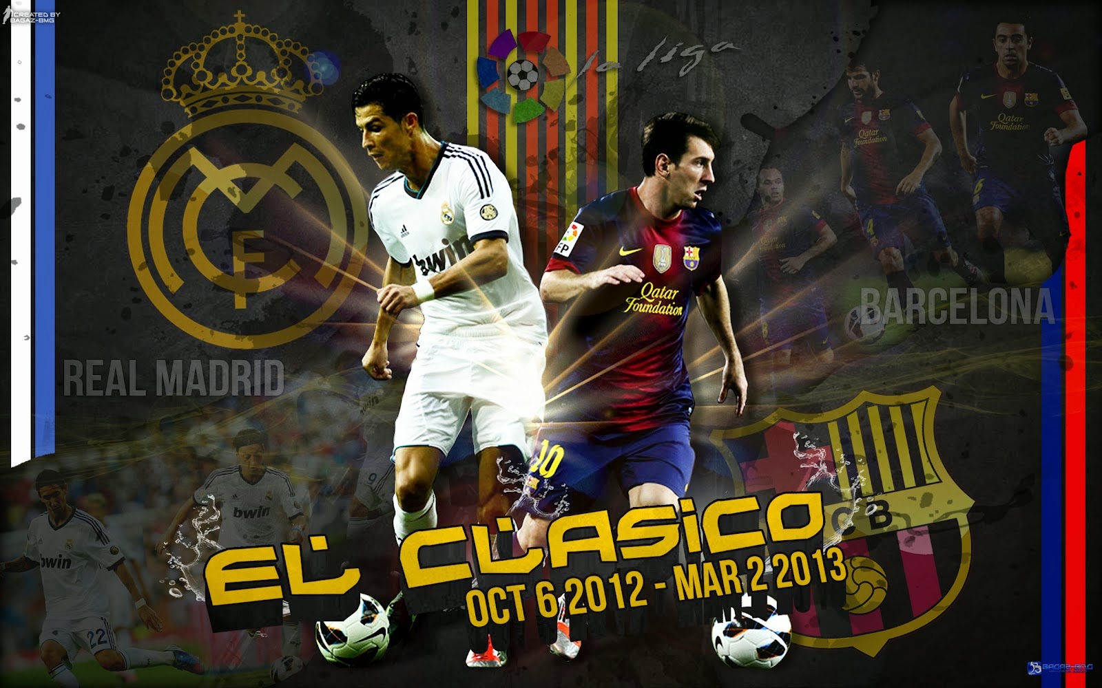 Cristiano VS Messi New HD Wallpapers 2014 2015