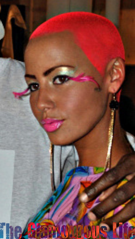 Pictures Of Amber Rose With Hair What Color Fits
