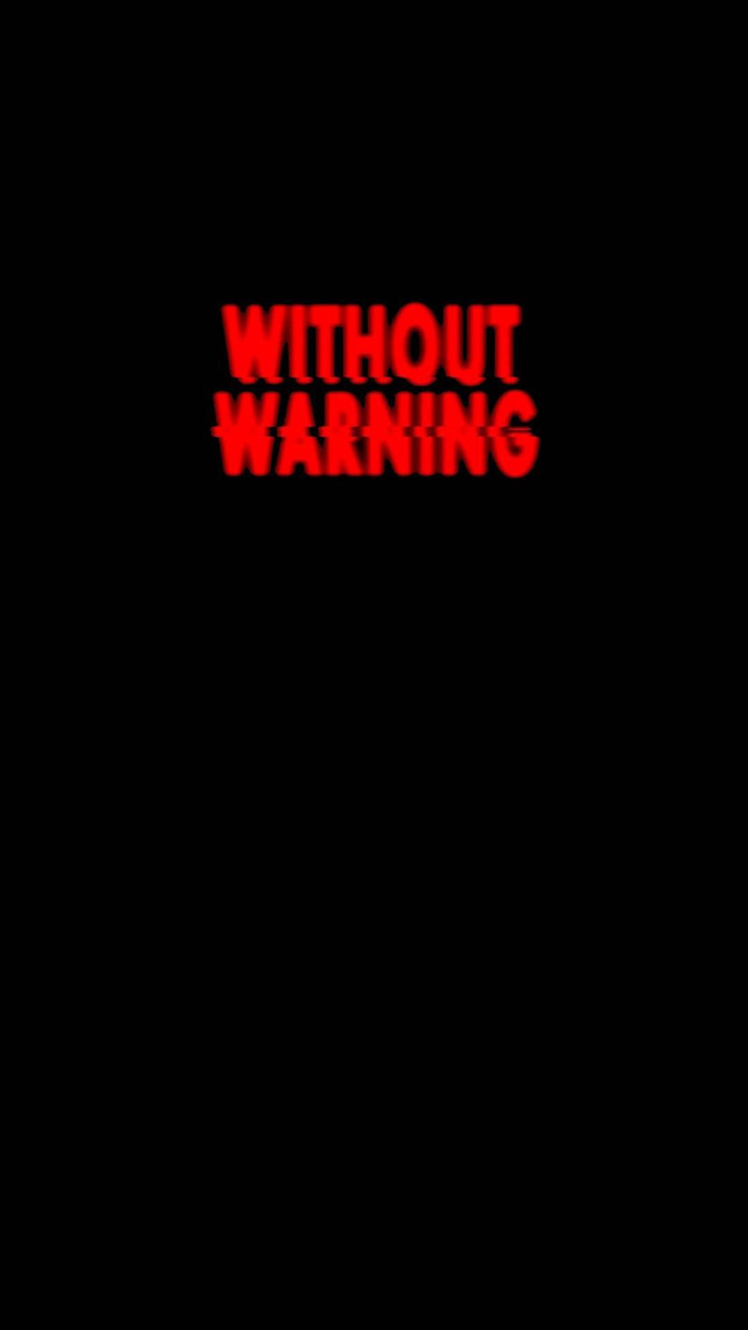 Warning Wallpaper 4k HD Background On Wallpaperbat
