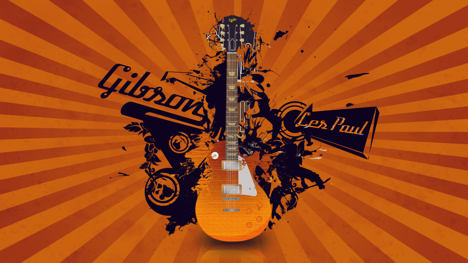 Gibson Les Paul Wallpaper By Blackcan1122