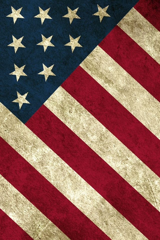 Awsome Background Wallpaper Old American Flag