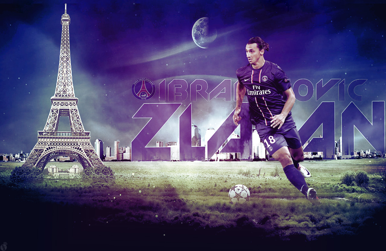 Zlatan Ibrahimovic 2013 Wallpapers HD PSG