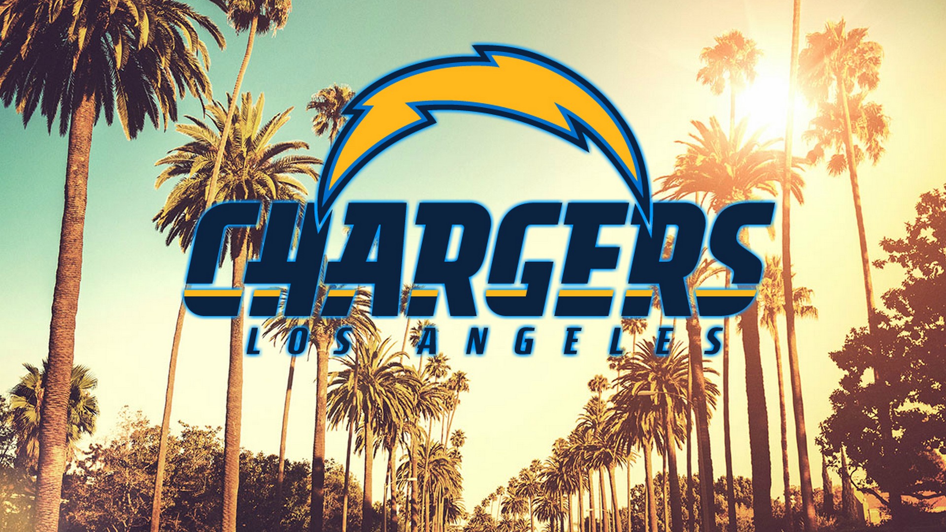 Los Angeles Chargers Yellow Logo