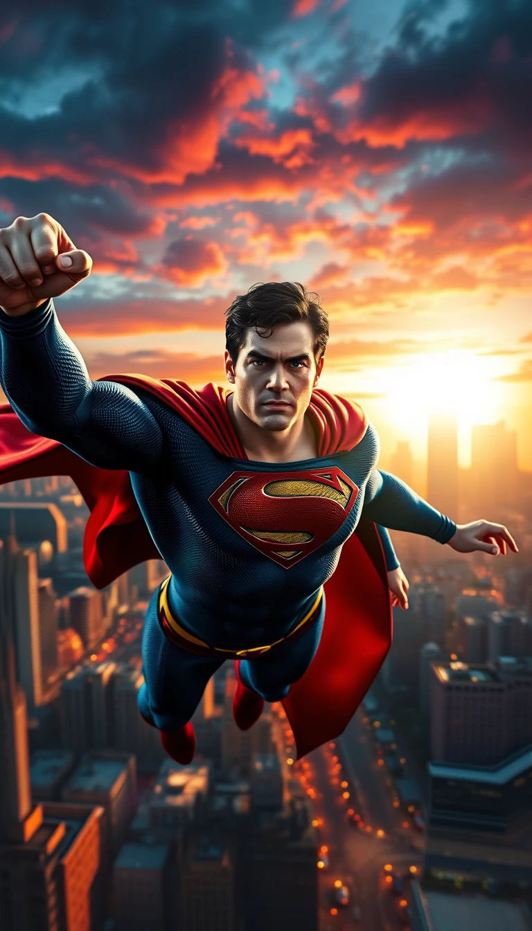 4k Superman Phone Wallpaper