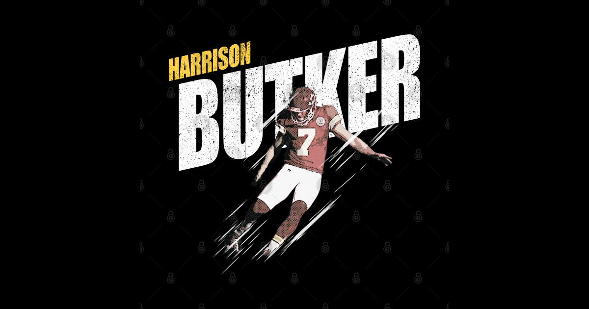 Harrison Butker Vintage Sport Style Wallpaper