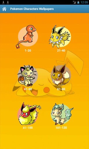Pokemon Characters Wallpaper For Android Appszoom