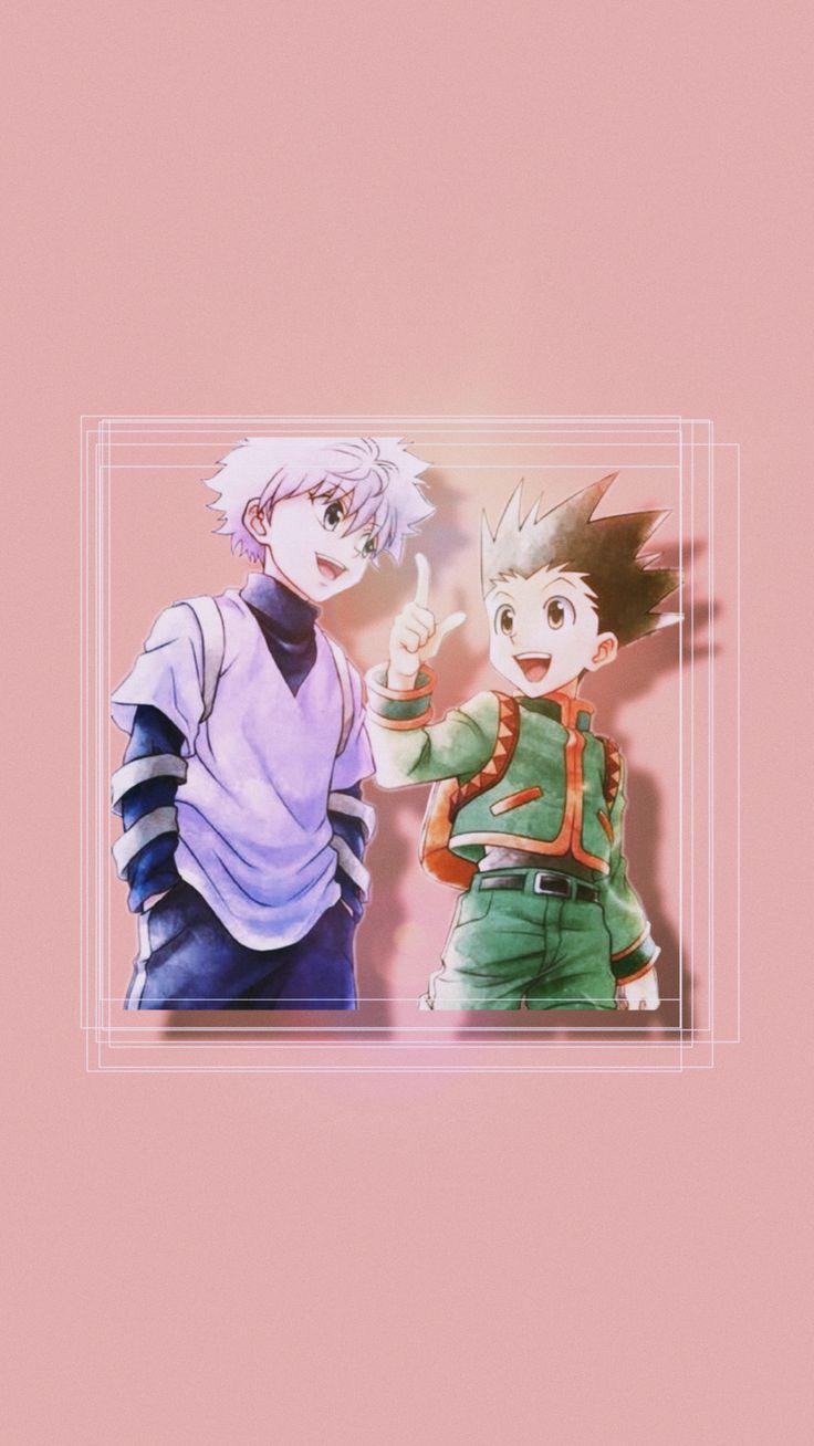 Killua And Gon Cute Anime Wallpaper iPhone
