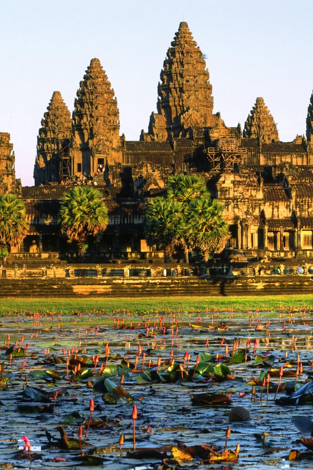 Landscapes Angkor Wat HD Wallpaper Nature