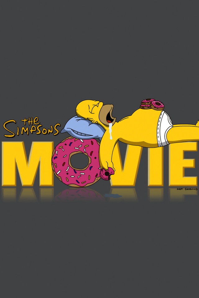 MoviesTV   The Simpsons Movie   iPad iPhone HD Wallpaper Free