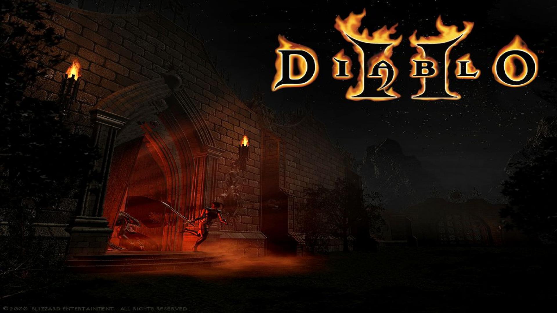 Wallpaper diabloii 11jpg at 1920x1080 for Diablo 2 on PC