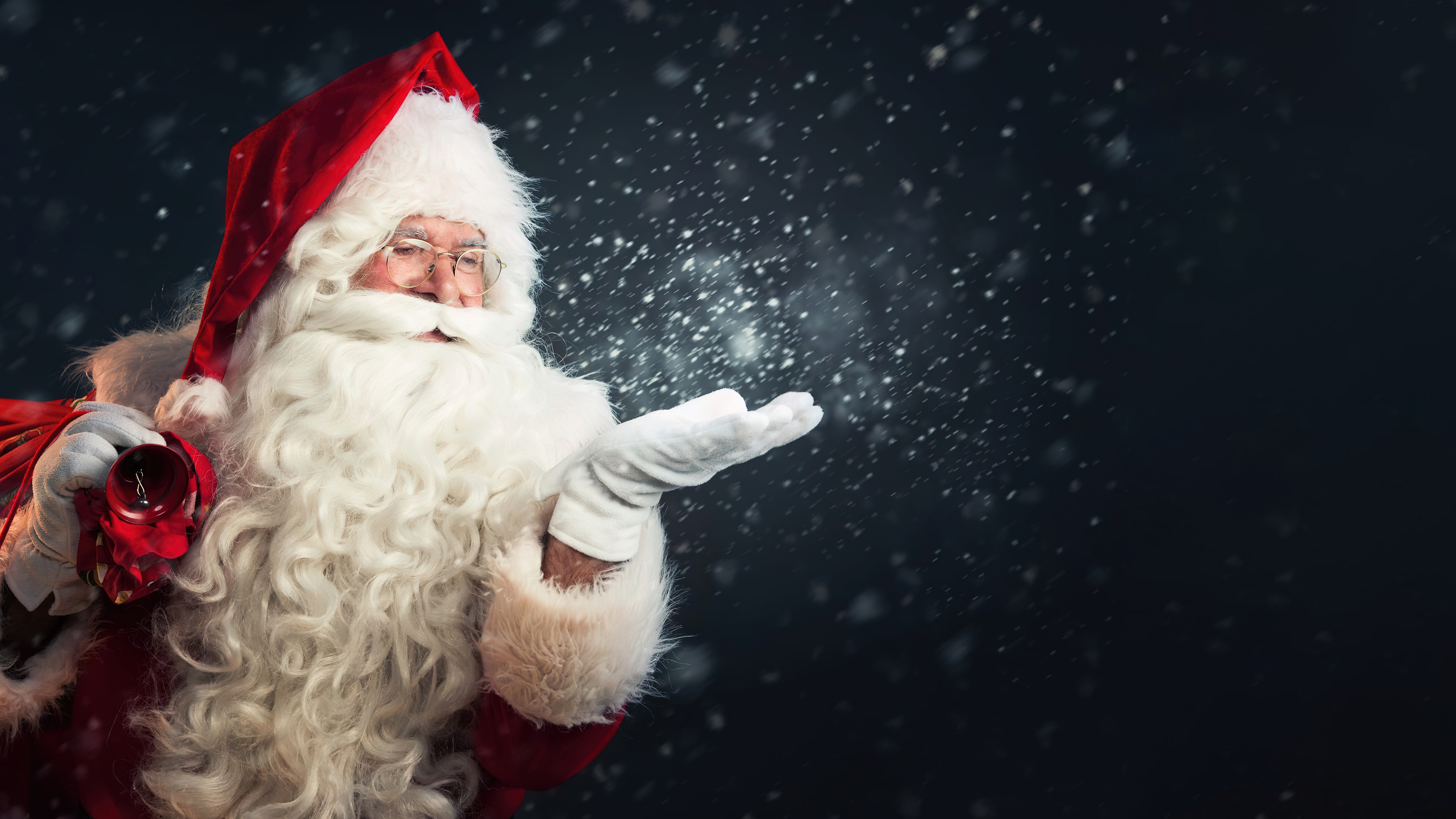 Santa Claus Christmas 4k Wallpaper