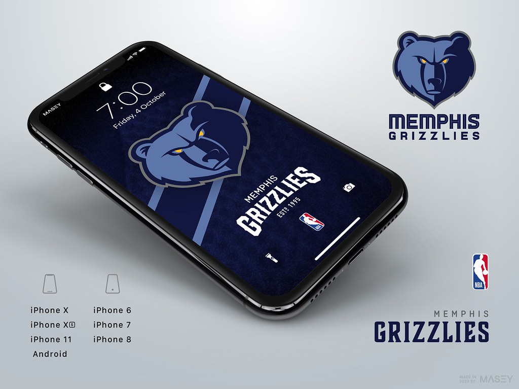 Memphis Grizzlies Nba iPhone Wallpaper X Xs A