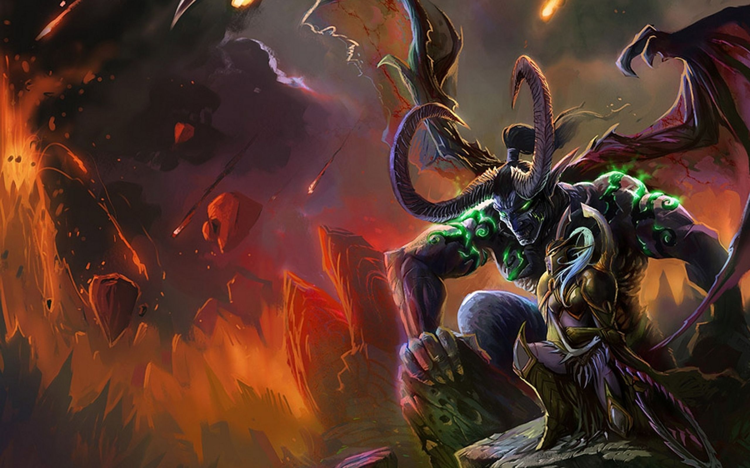 Games Wallpaper World Of Warcraft Illidan Stormrage Iii
