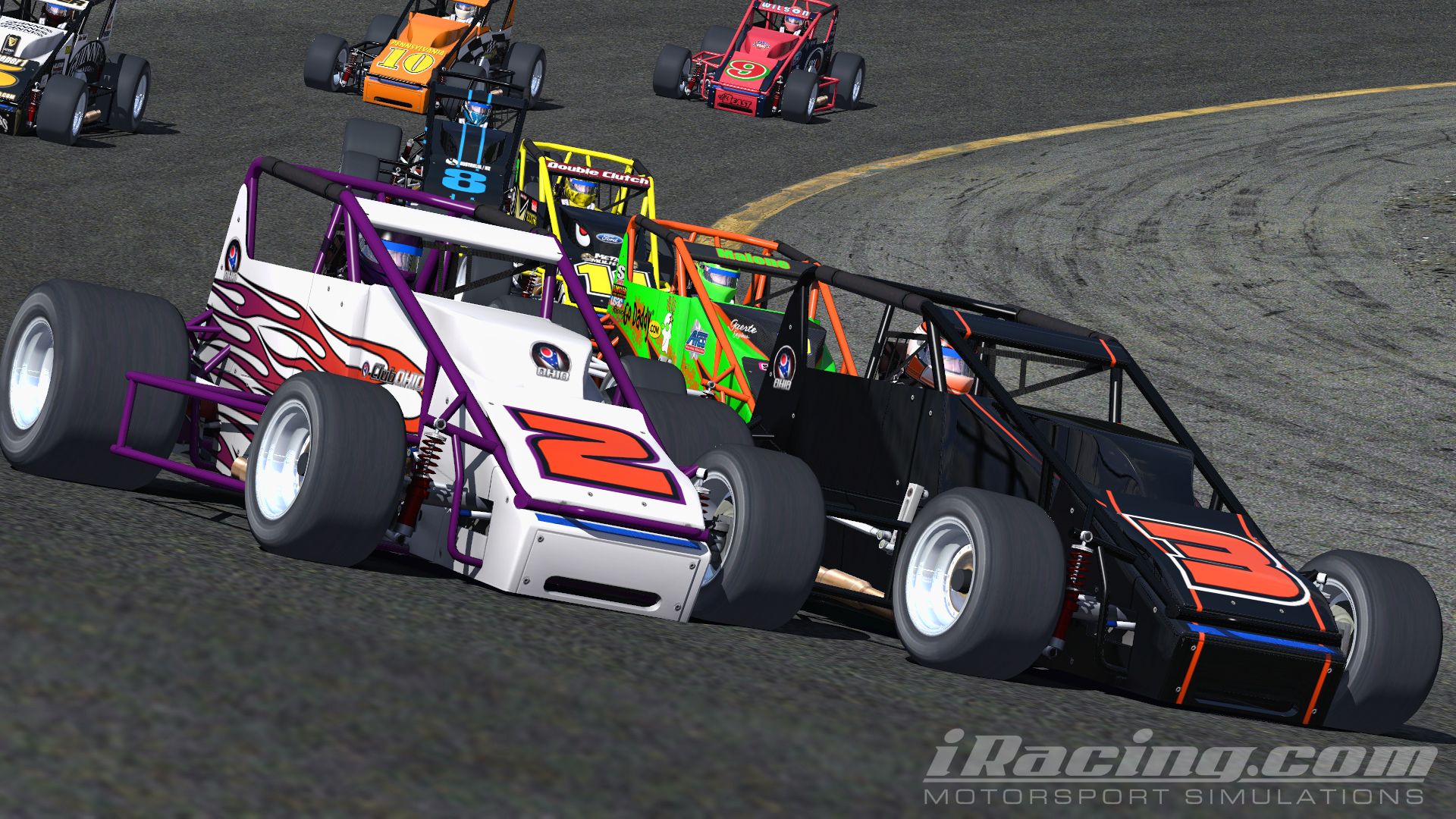 Sprint Car Race Racing Y Wallpaper