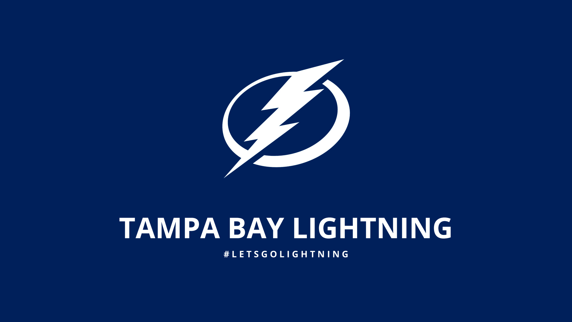 Minimalist Tampa Bay Lightning wallpaper by lfiore