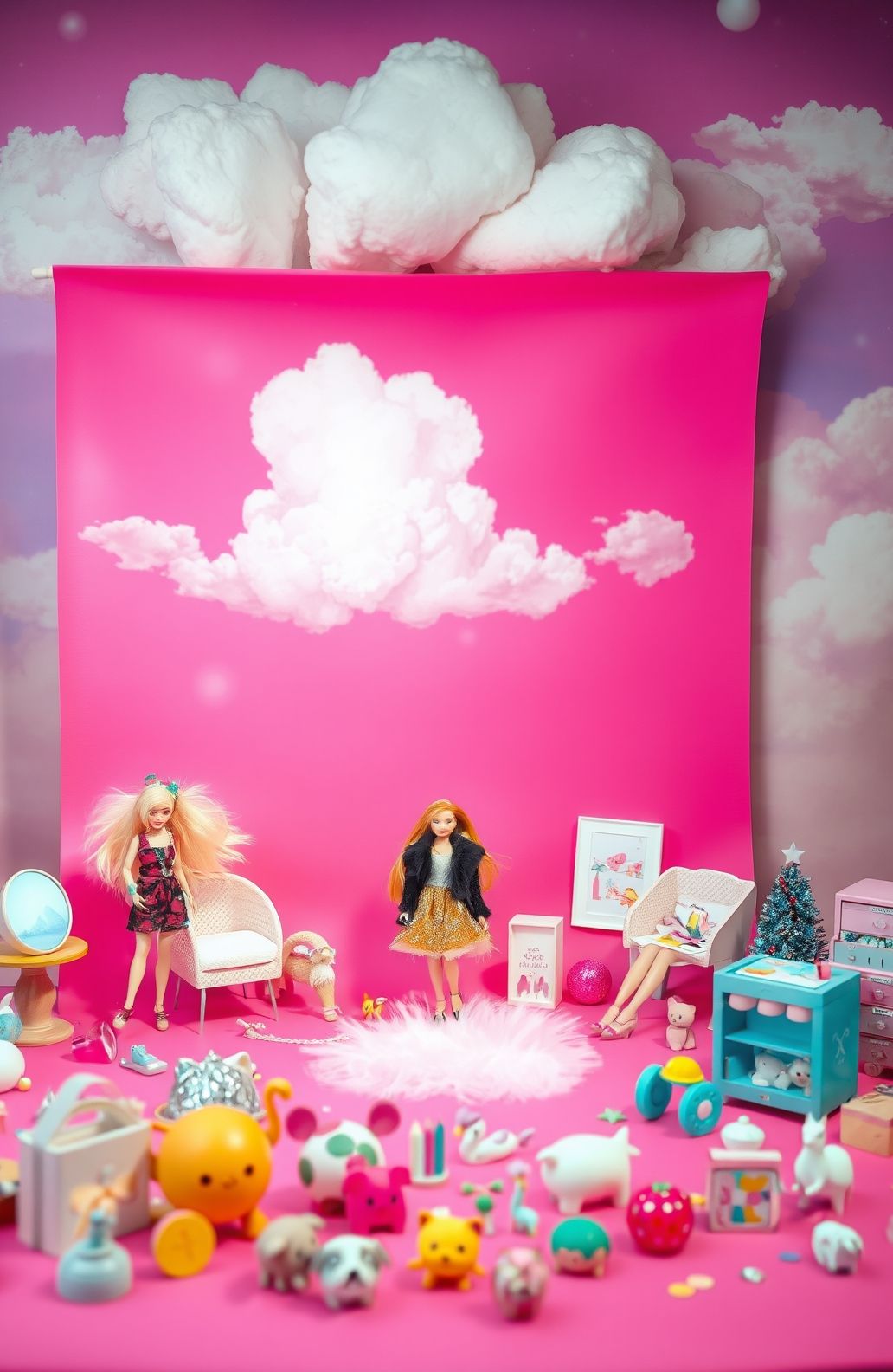 Barbie Pink Background