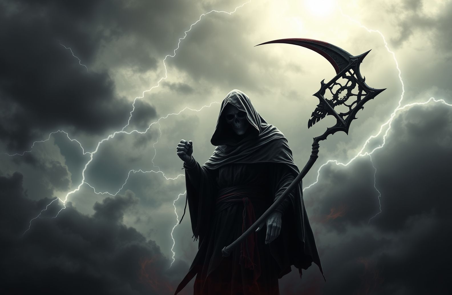 Badass Grim Reaper Wallpaper
