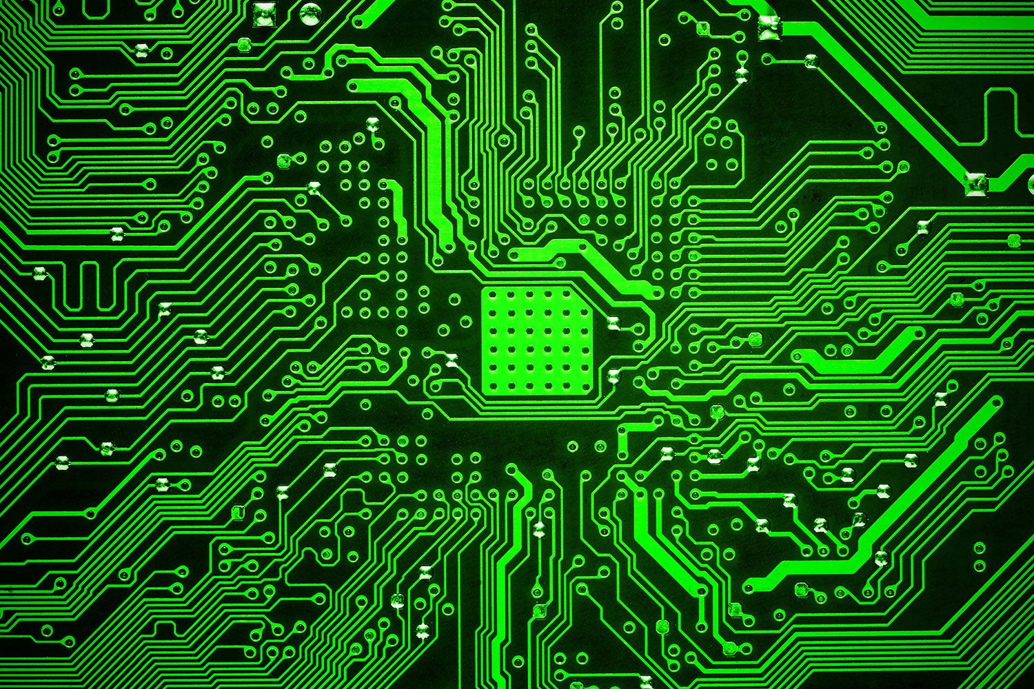 Electronic Circuit Board Wallpaper On