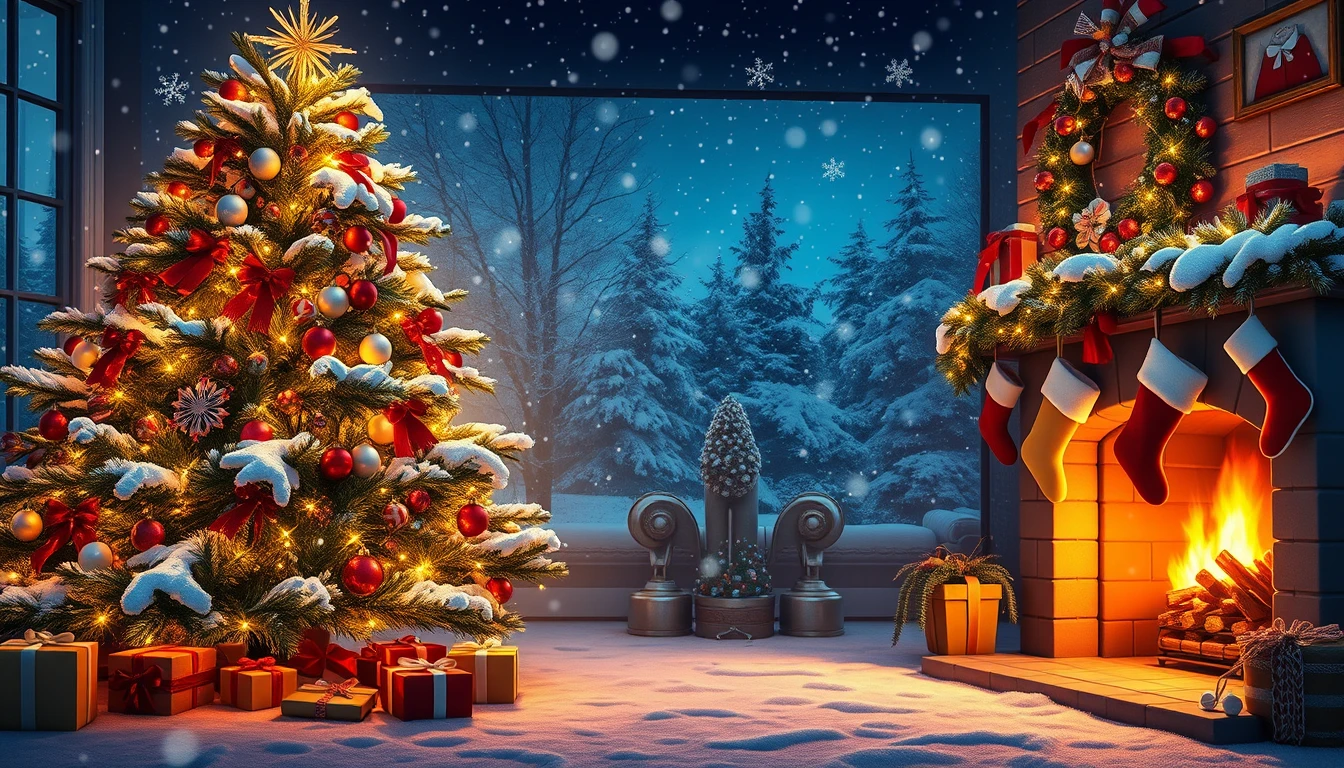Christmas Background Wallpaper