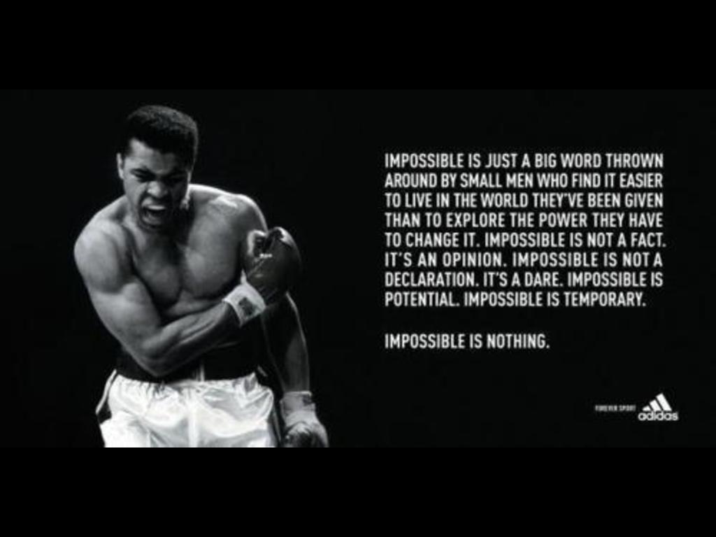 Funmozar Muhammad Ali iPhone Wallpaper With Quotes