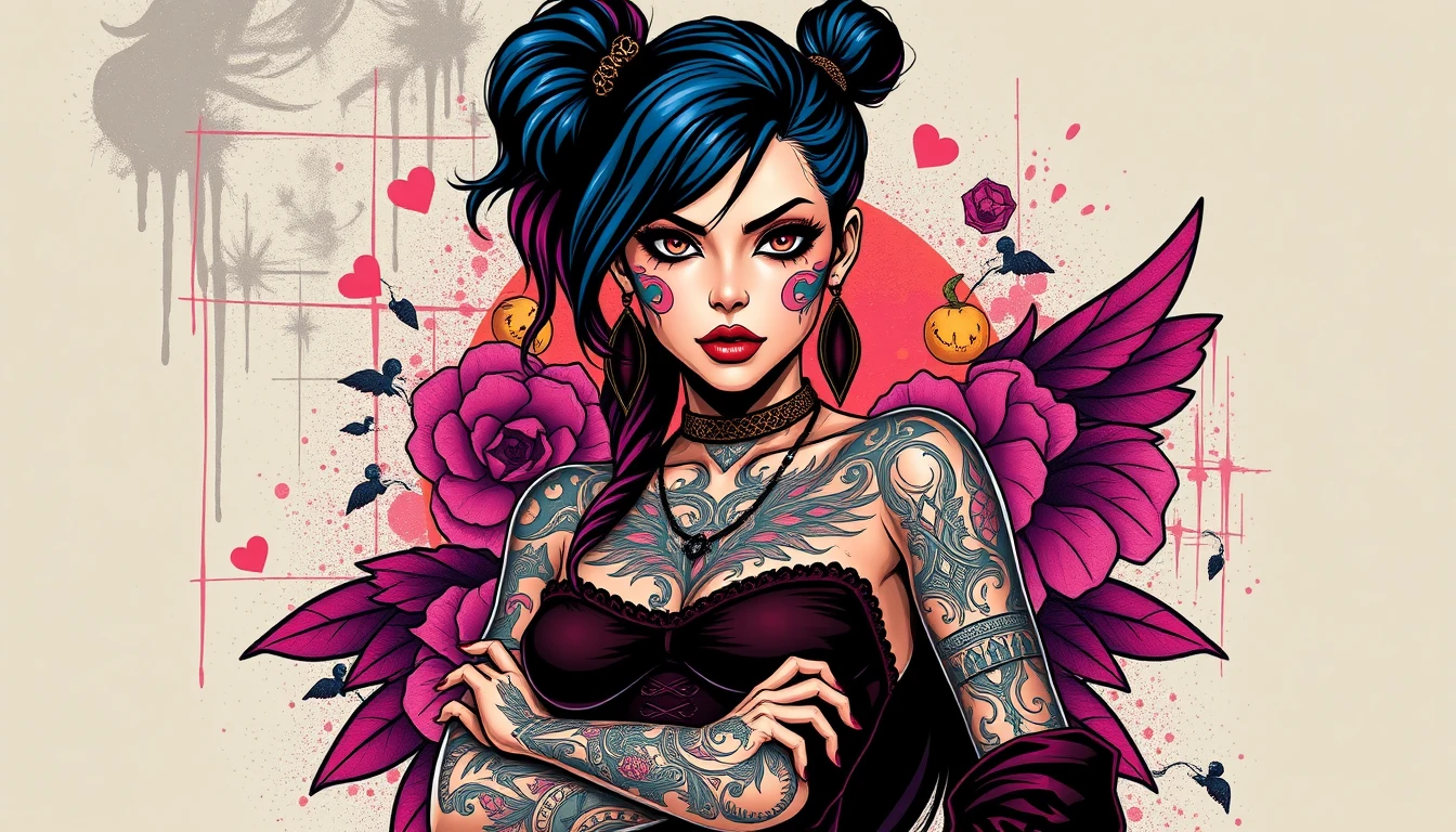 Tattoo Girl Wallpaper