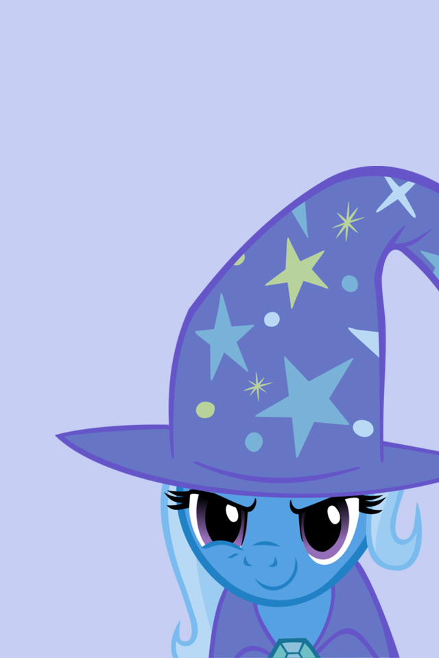 My Little Pony iPhone Wallpaper Trixie By Doctorpants On