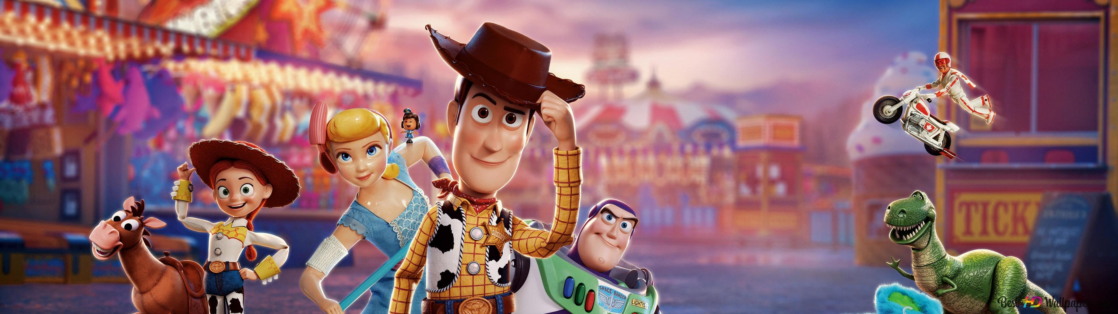 The Toys Of Toy Story 4k Wallpaper