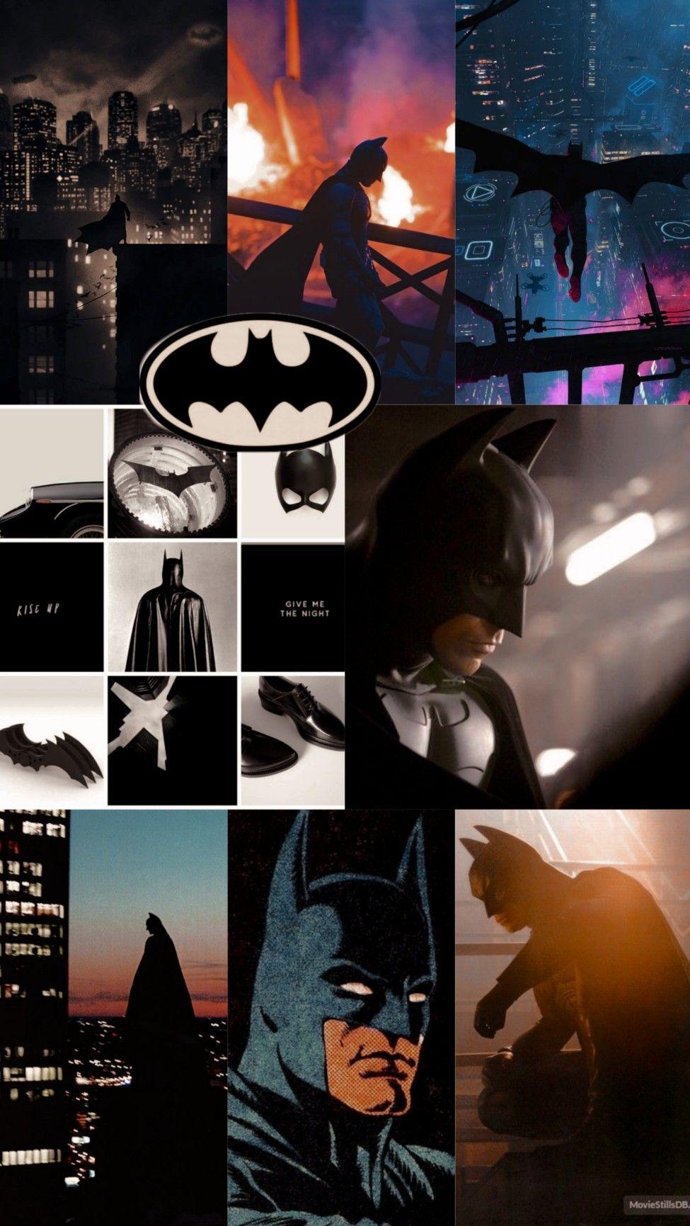 Batman Aesthetic Wallpaper Collage Ic Art