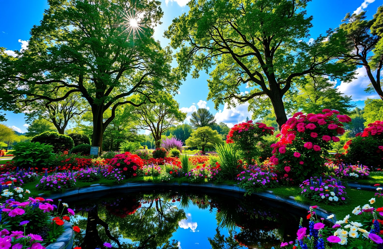 HD Garden Wallpaper