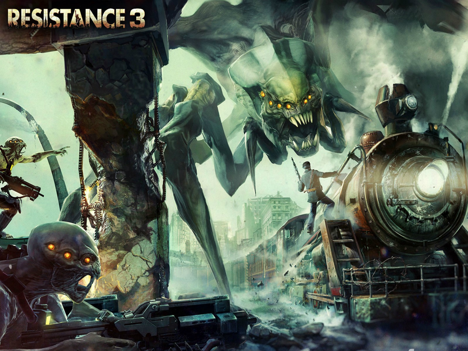 Resistance Iii HD Ps3 Game Wallpaper In