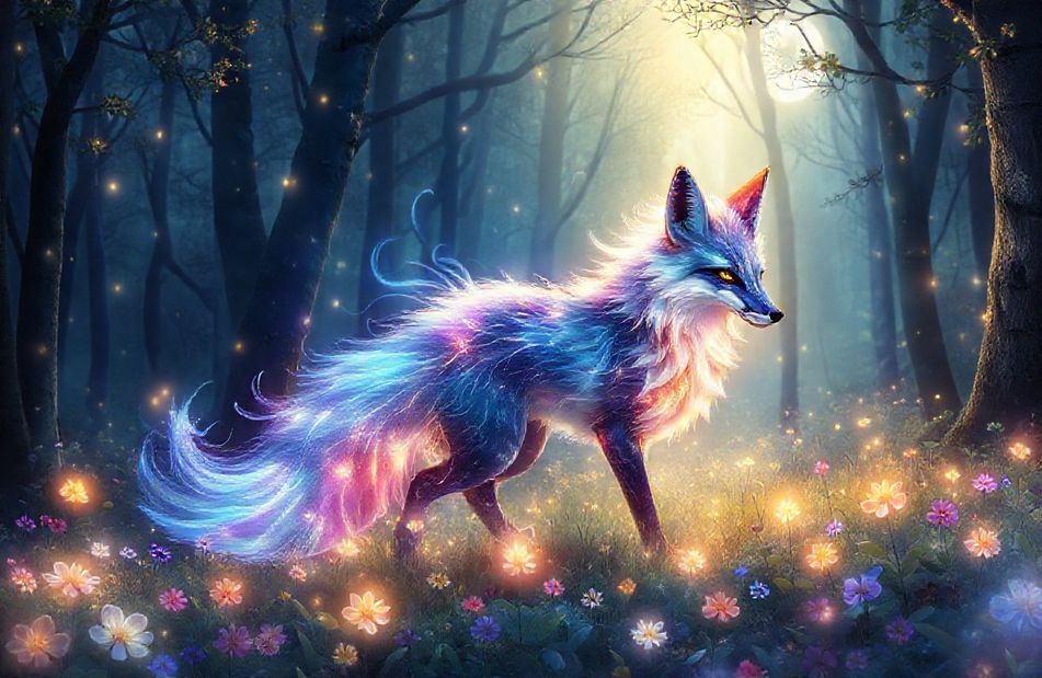 Nine Tailed Fox Wallpaper